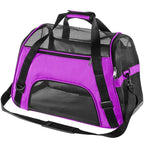 Foldable Mesh Pet Carrier Shoulder Bag for Cats and Dogs - view 2