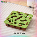 Interactive Cat Puzzle Box with Bell Balls