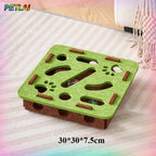 Interactive Cat Puzzle Box with Bell Balls