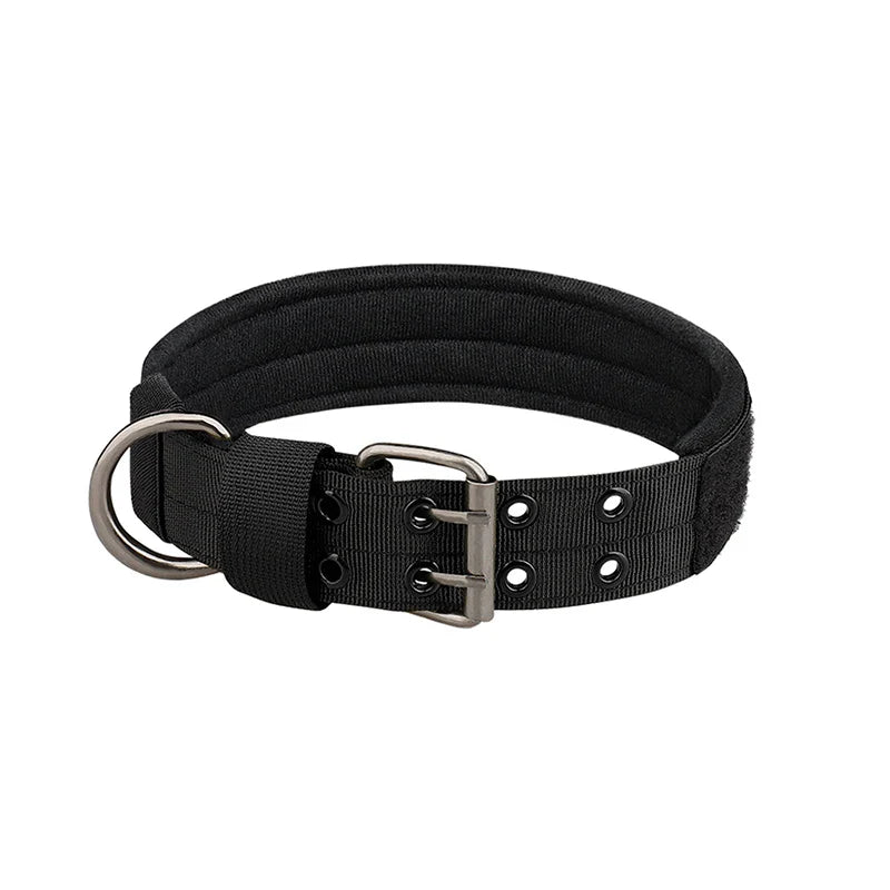 Adjustable Tactical Dog Collar for Medium and Large Dogs - view 9