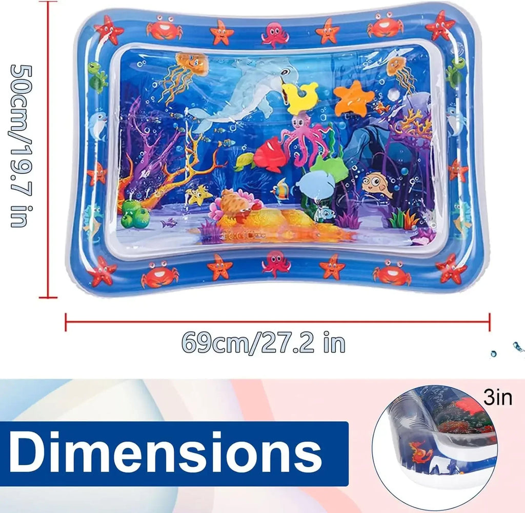 Ocean Sensory Water Play Mat Toy for Cats and Dogs - view 6