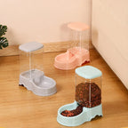 Automatic Pet Feeder and Water Bowl Combo, 3.8L