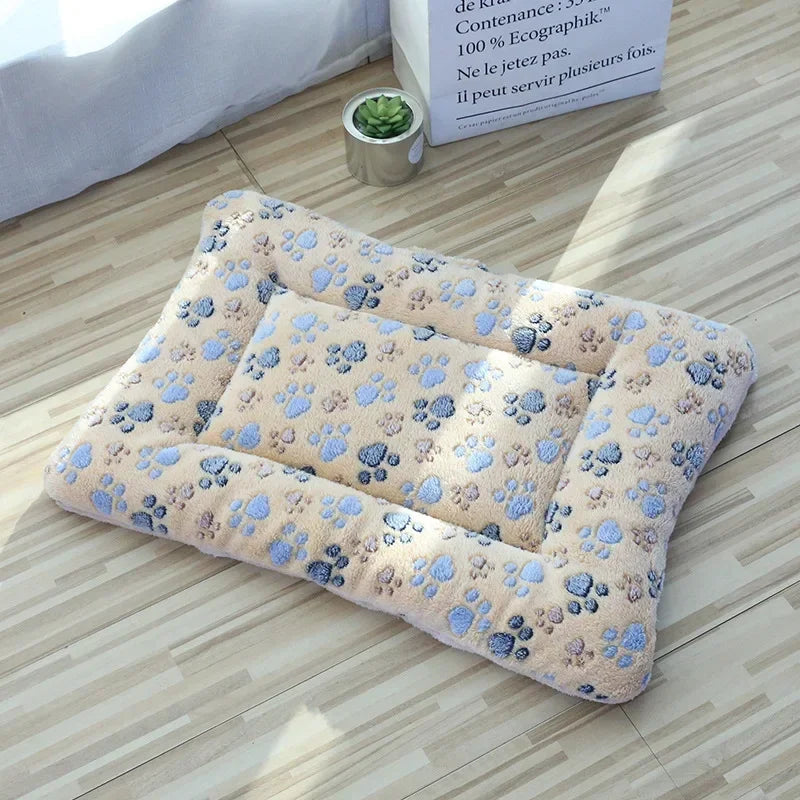 Double-Sided Plush Sleeping Mat Bed for Cats and Small Dogs - view 13
