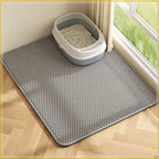 Anti-Splash Double-Layer Cat Litter Mat