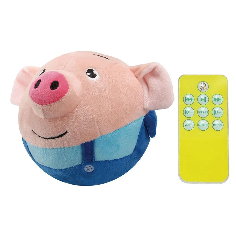 Rechargeable Moving Plush Pig Toy for Dogs and Cats - view 7