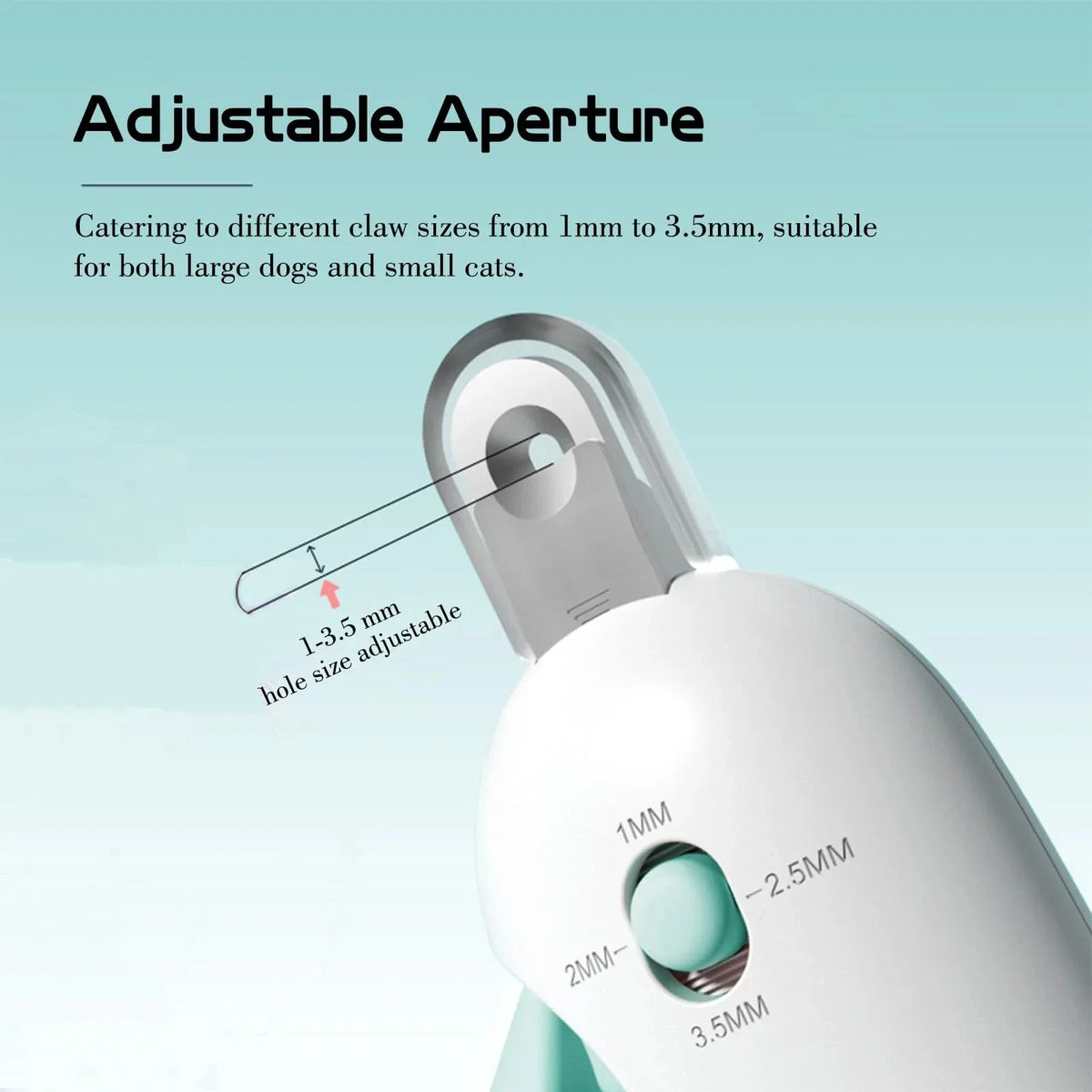 Professional Nail Clippers with Safety Guard for Dogs and Cats - view 2