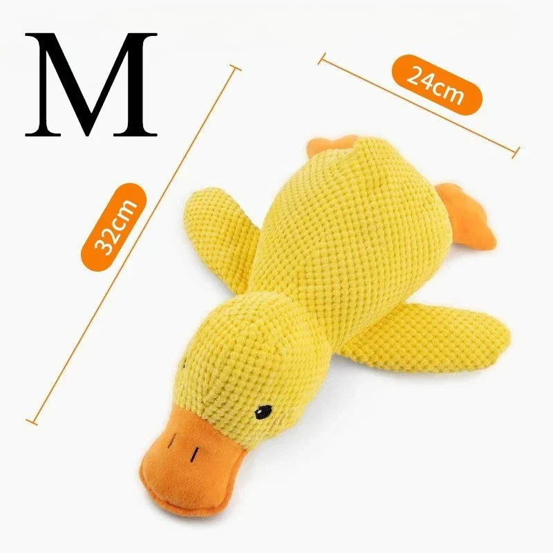 Plush Squeaky Duck Dog Toy