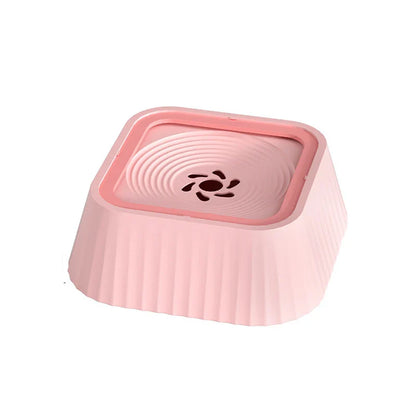 1 Piece of Spill-Proof Water Bowl for Pets - Designed for Cats and Dogs with Non-Slip Base and Floating Feature