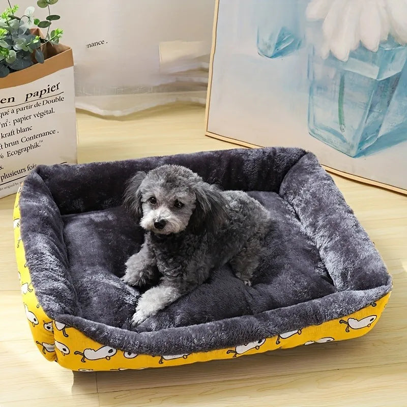 Cozy Sofa Basket Bed for Dogs and Cats - view 5