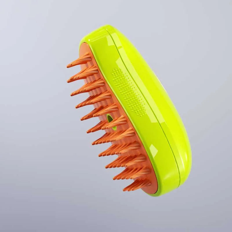 3-in-1 Steam Spray Grooming Brush for Pets