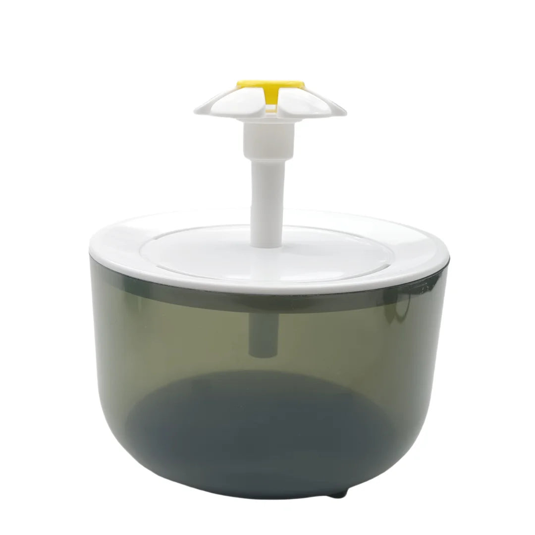 Cat Flower Water Fountain, USB-Powered and Silent