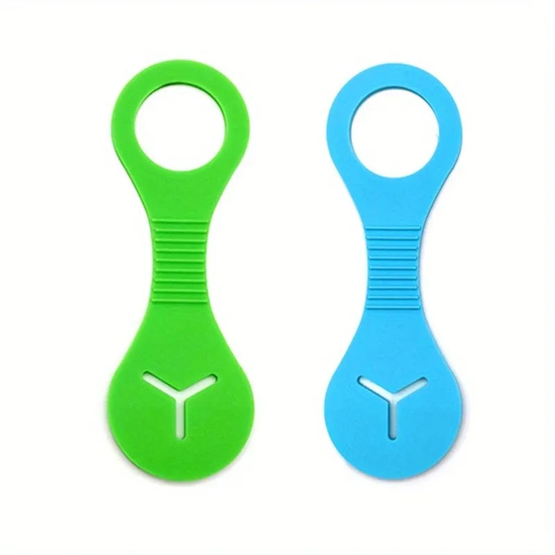 Silicone Dog Poop Bag Holder Leash Clip Pet Poop Bag Dispenser Hands-free Clip Dog Products Outdoor Travel Pet Waste Bag Holder