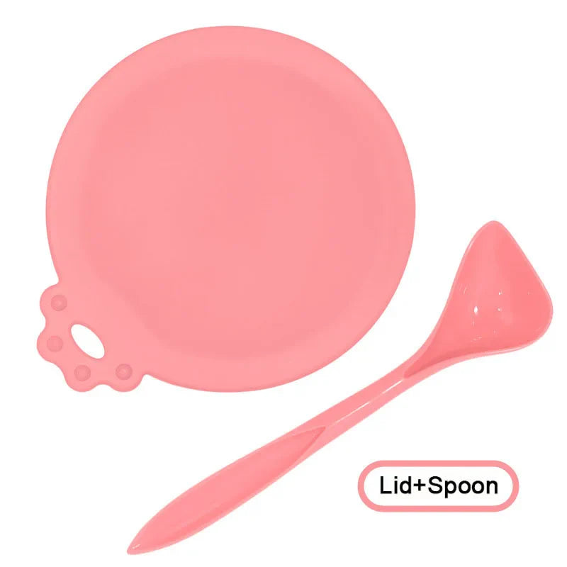 Reusable Pet Food Can Lid and Spoon Set for Dogs and Cats - view 17