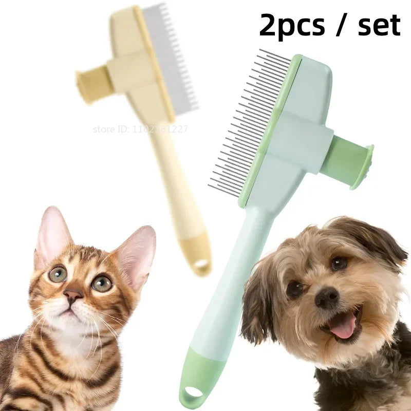 Multifunction Steam Spray Grooming Brush Kit for Dogs and Cats - view 9