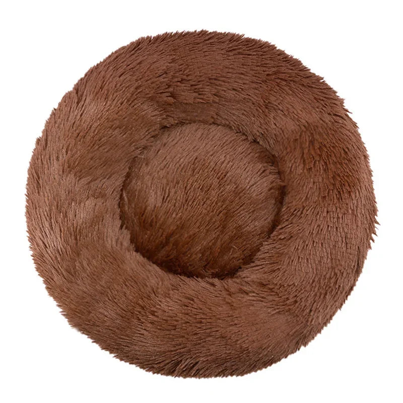 Super Soft Round Plush Dog Bed, 6 Sizes - view 13