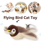 Rechargeable Flapping Bird Cat Toy