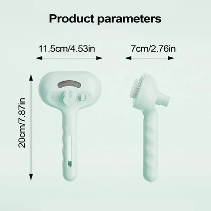 Pet Spray Hair Comb Pet Hair Remover Cleaning Brush Cats Grooming Dog Accessories Tools Dematting Water Mist Humidifier Comb