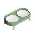 Colorful Stainless Steel Double Bowl for Dogs and Cats - view 9