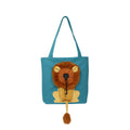 Lion Canvas Cat Carrier Shoulder Bag - view 7