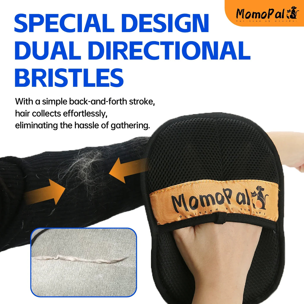 Dual-Sided Grooming Gloves for Cat Hair - view 5
