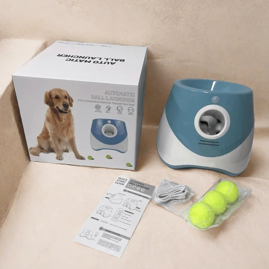 Rechargeable Automatic Tennis Ball Launcher Dog Toy - view 11