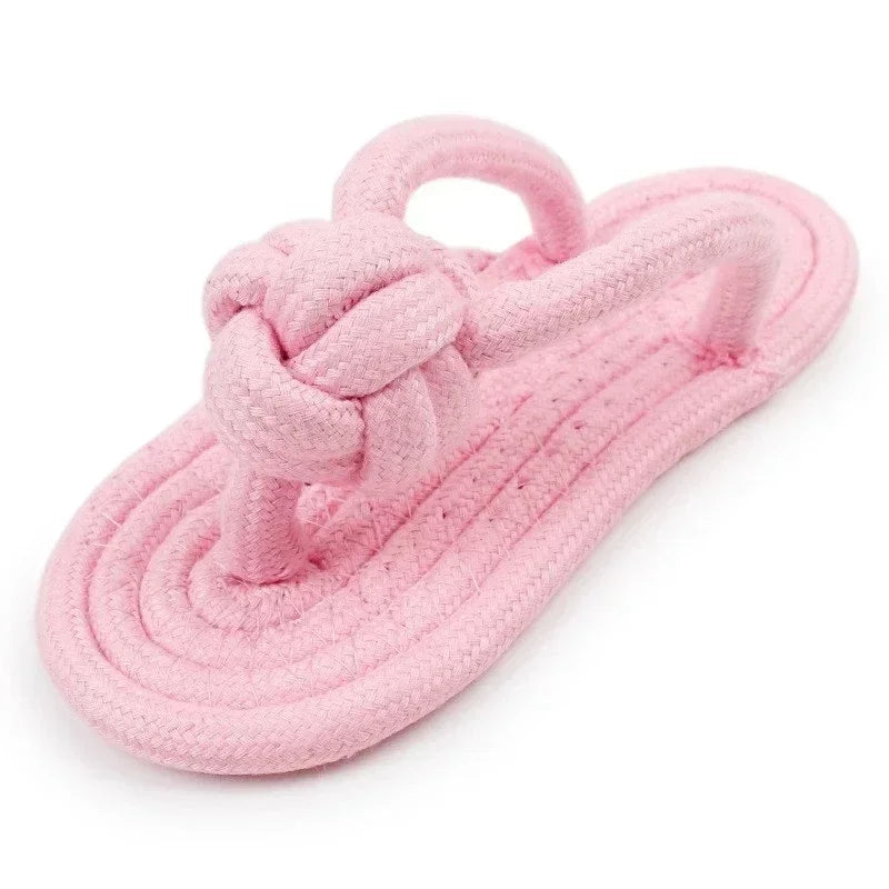 Cotton Slipper Rope Chew Toy for Dogs - view 4