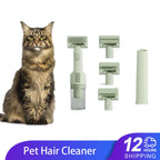 Pet Grooming Vacuum Kit with 5 Brush Heads