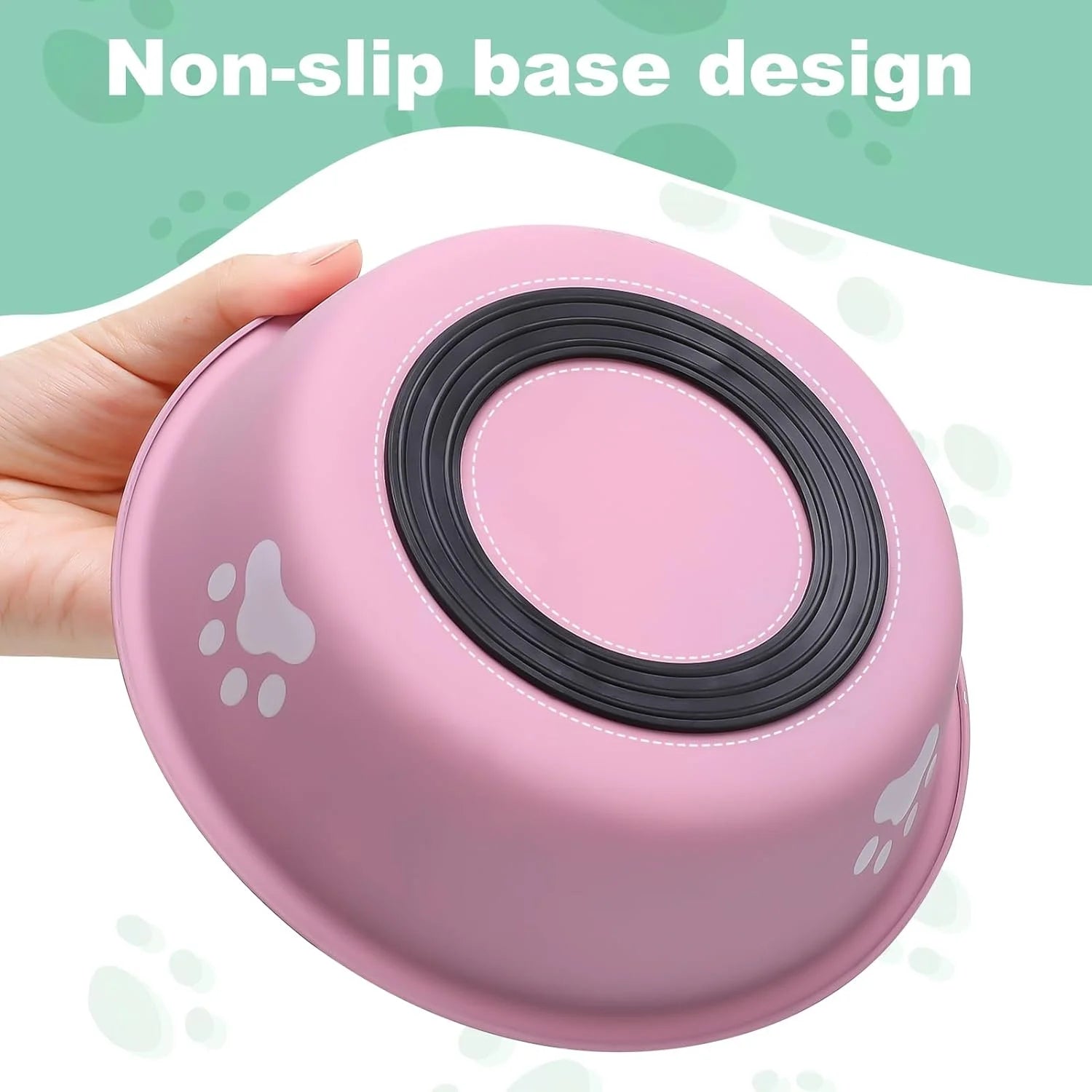 Non-Slip Stainless Steel Dog Bowl