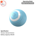 Rechargeable Smart Rolling Ball Cat Toy with Tail - view 20