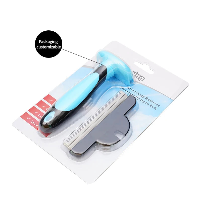 Stainless Steel Dematting Comb for Dogs and Cats