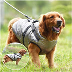 Waterproof Winter Coat with Harness for Large Dogs - view 3
