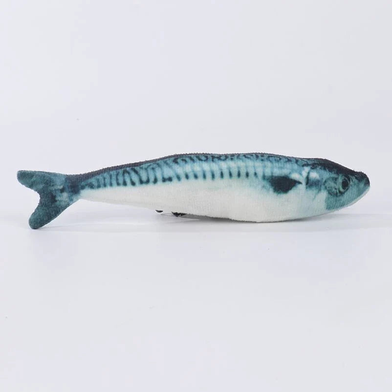 Plush Fish Chew Toy for Cats - view 9