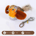 Sound-Sensing Chirping Bird Cat Toy with Catnip - view 6