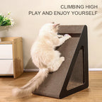 Cat Scratching Ramp with Rotating Ball Toy - view 2