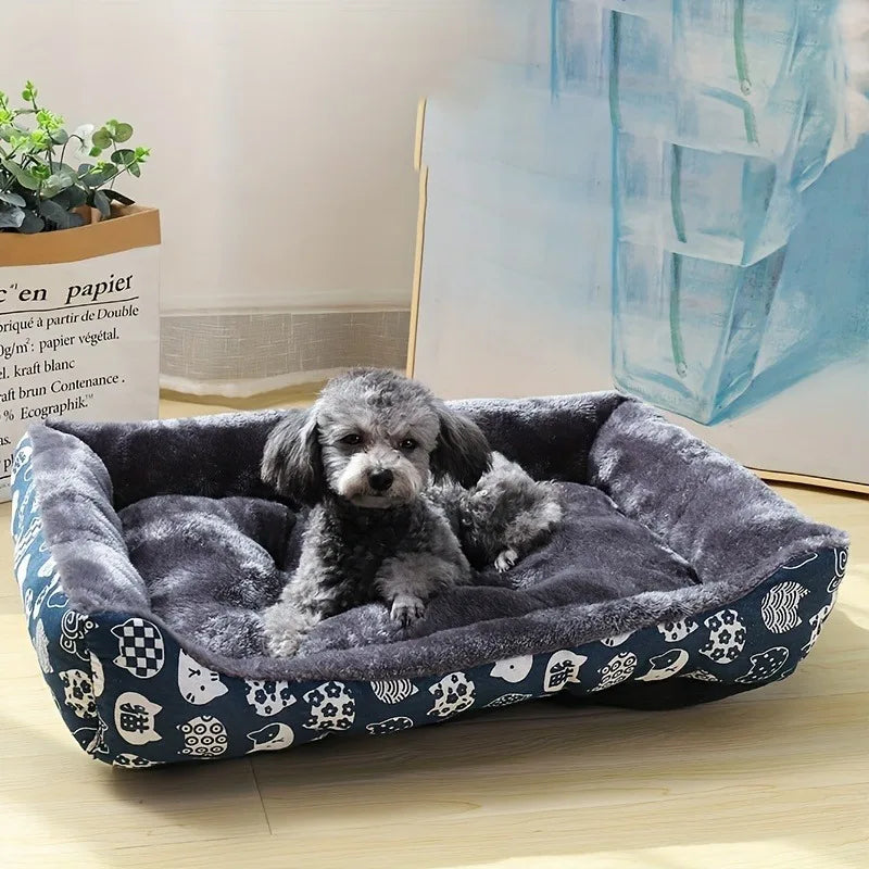 Cozy Sofa Basket Bed for Dogs and Cats - view 4