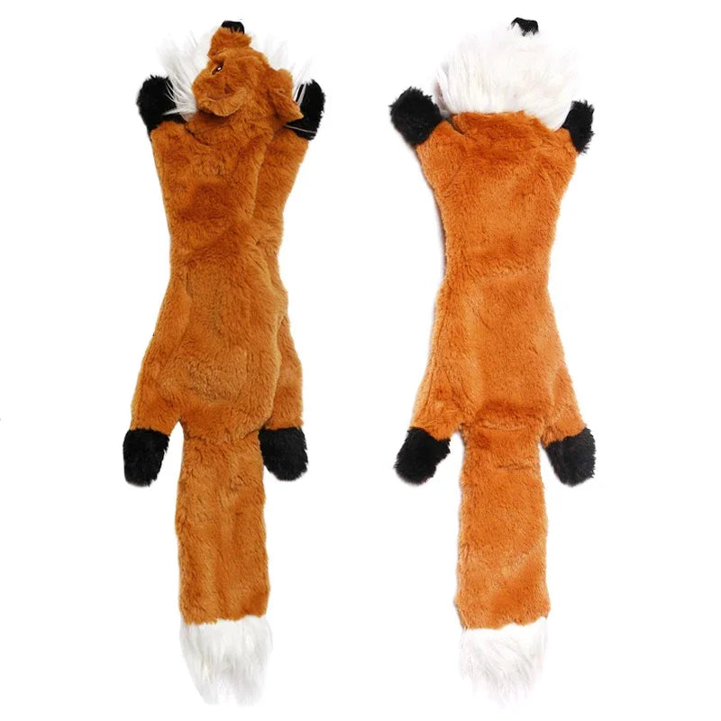 Stuffing-Free Squeaky Animal Dog Toy, 45cm