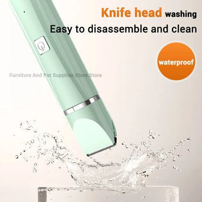 Professional 4-in-1 Electric Pet Grooming Tool Set Dog Hair Clippers USB Rechargeable Pets Haircut Trimmer Shaver Cats Supplies