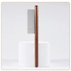 Solid Wood Flea and Grooming Comb for Cats and Dogs - view 6