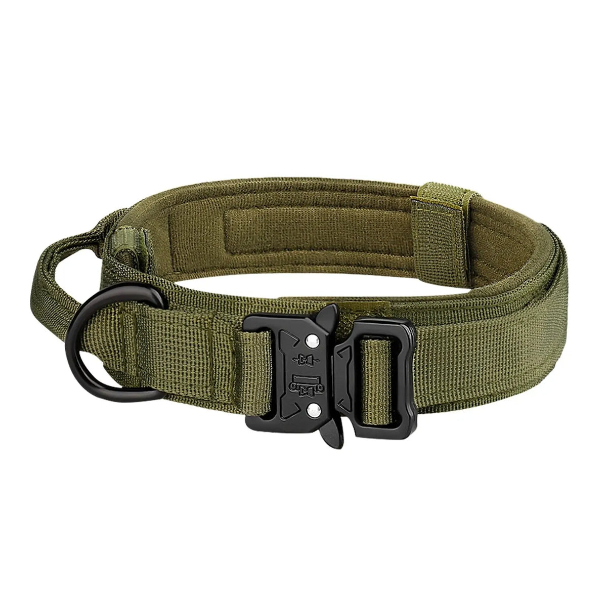 Tactical Nylon Dog Collar with Metal Buckle - view 7
