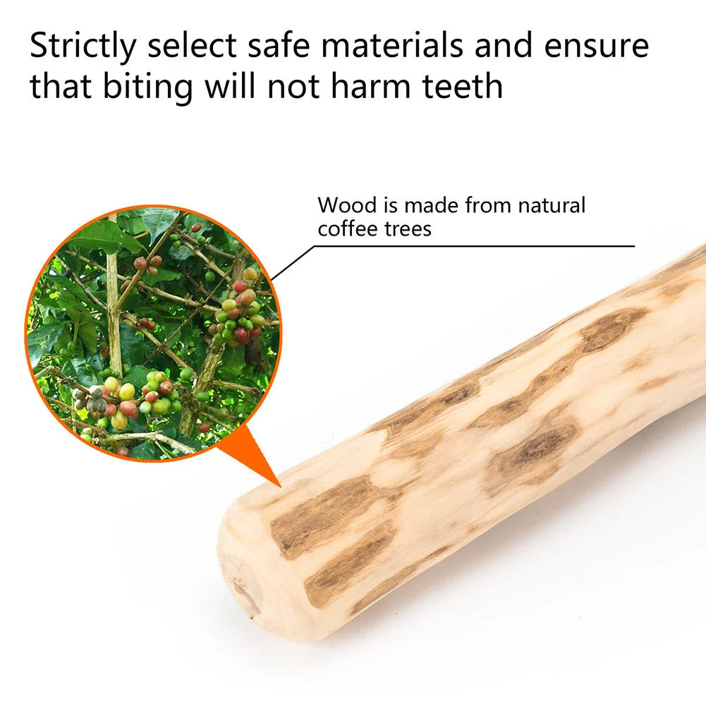 Natural Coffee Wood Chew Stick for Dogs - view 4