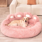Fluffy Plush Dog Bed
