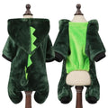 Cartoon Animal Winter Pajama Costume for Small Dogs and Cats - view 8