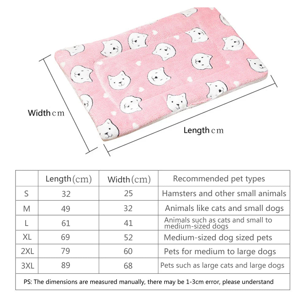 Thick Warm Sleeping Cushion Bed for Cats and Small Dogs - view 3