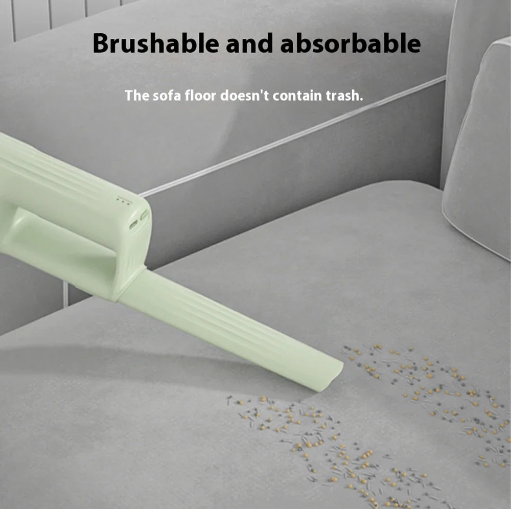 Cat Grooming Vacuum 5Brushes Pet Grooming Kit with 0.3L Hair Dust Cup Dog Vacuum Cleaner for Pets Cats Dogs Hair Vacuum Cleaner