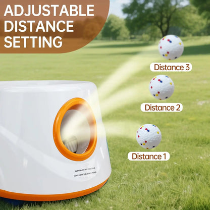 Improved Small-sized Pet Automatic Sensing Ball Throwing Machine Dog Outdoor Thrower Carrying 3 Balls Automatic Throwing Machine