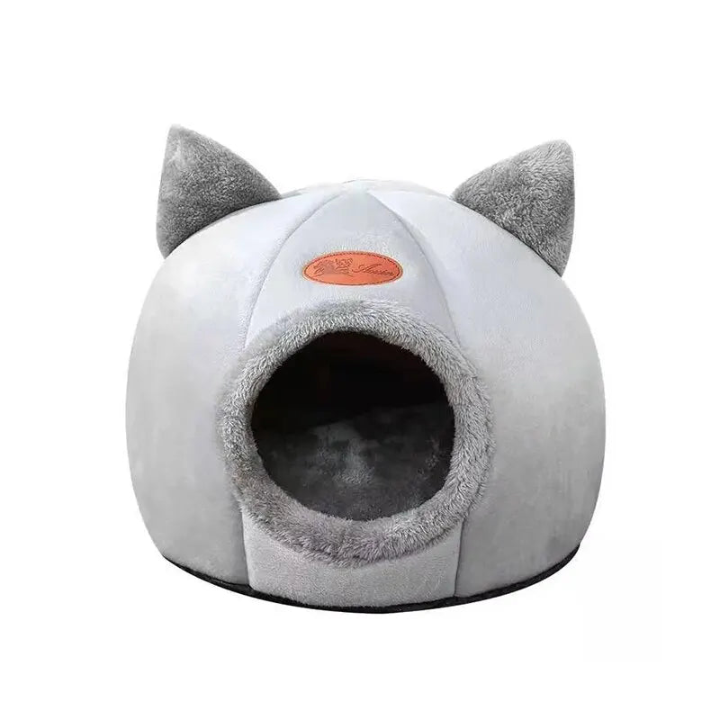 Cat Head Semi-Enclosed Cave Bed - view 6