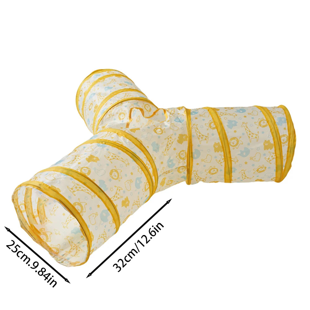 Collapsible Cat Tunnel Play Toy