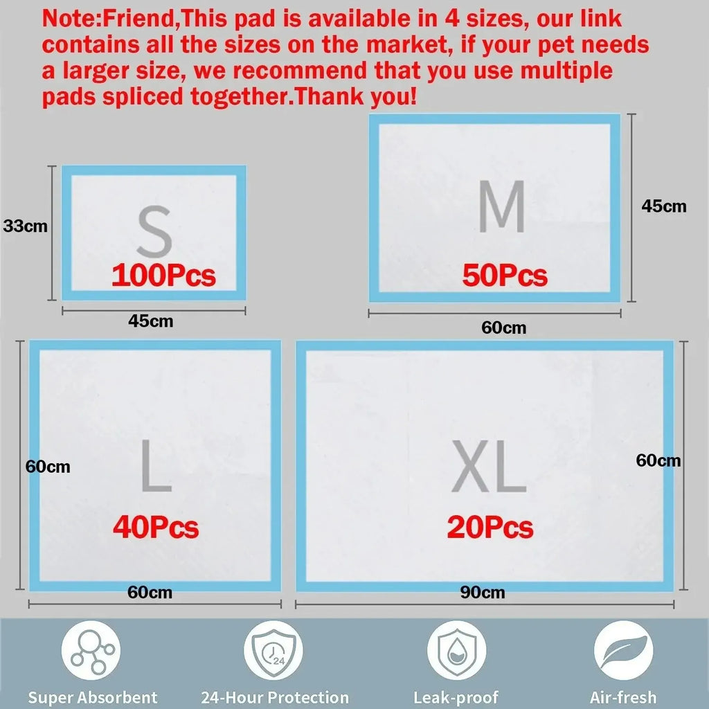 Super Absorbent Disposable Pee Pads for Dogs and Cats - view 6