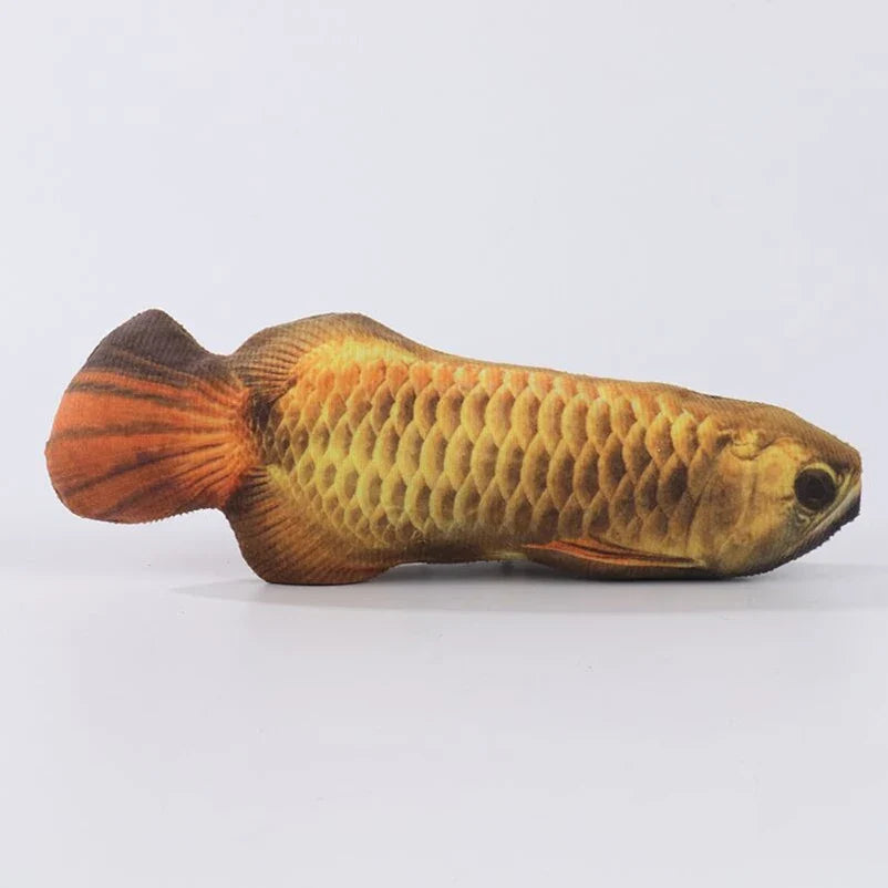 Plush Fish Chew Toy for Cats - view 12