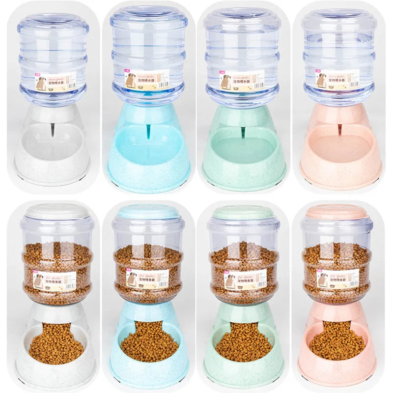 Large Capacity Automatic Pet Feeder Bowl